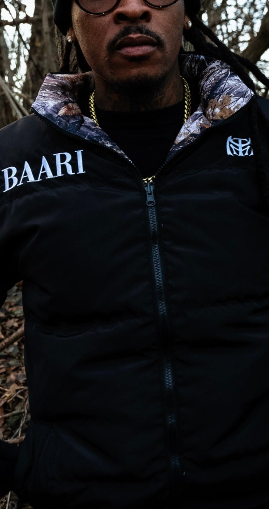 BAARI x MTM Camo Reverse Puffer