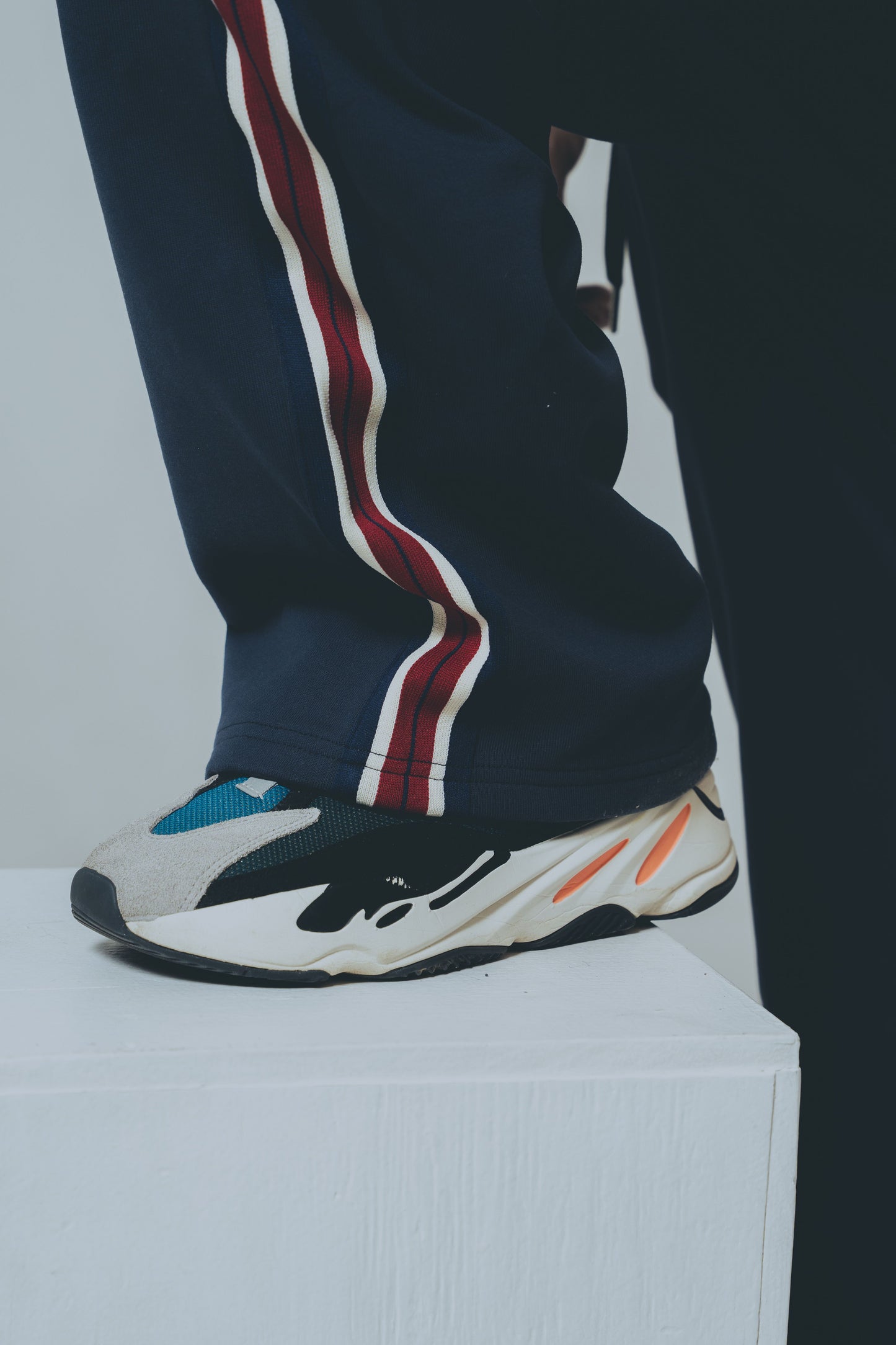 Wide Leg Navy Runners