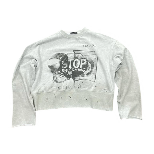 DIRTY STOP GUN VIOLENCE Crewneck